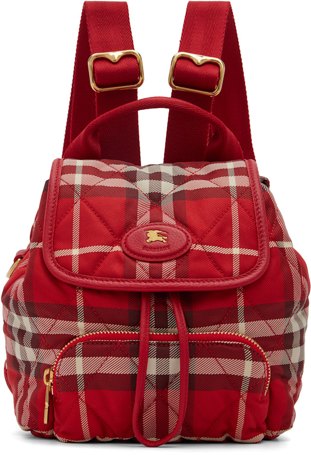 burberry backpack mini Black Small Nylon Rucksack Its compact size is perfect for carrying essentials Buy Burberry Vintage Check Mini