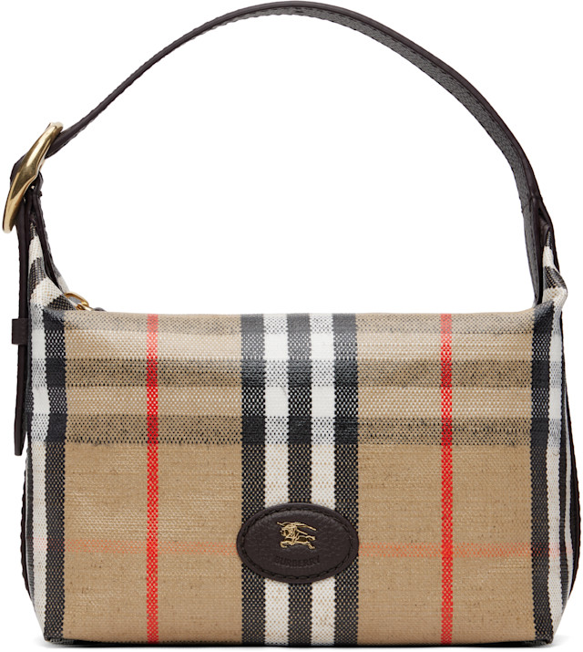 【超美品】BURBERRY　SUPPLE GRAINY LEATHER TOBY Burberry Black Heritage Grained Leather Medium Orchard Bag
