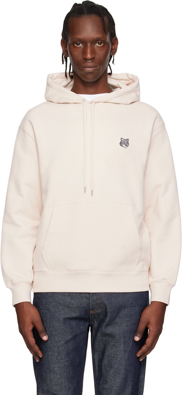 Maison Kitsuné: Purple Fox Head Comfort Hoodie | SSENSE