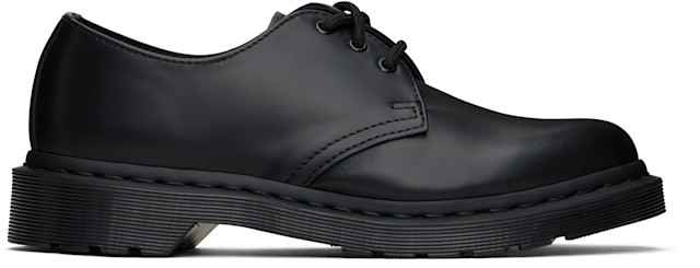 Dr. Martens: ブラック 1461 Mono スムースレザー オックスフォード