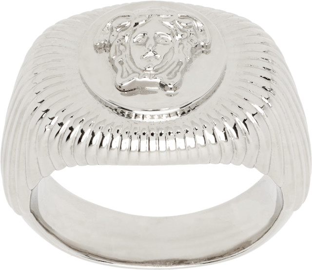 Versace: Medusa Biggie Ring | SSENSE