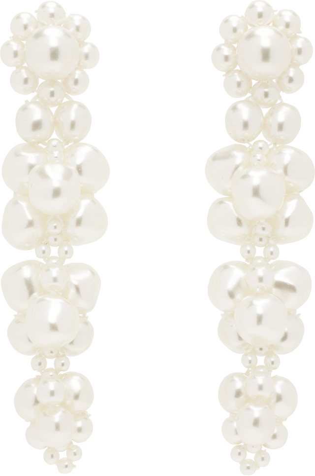 Simone Rocha: Cluster Drip Earrings | SSENSE