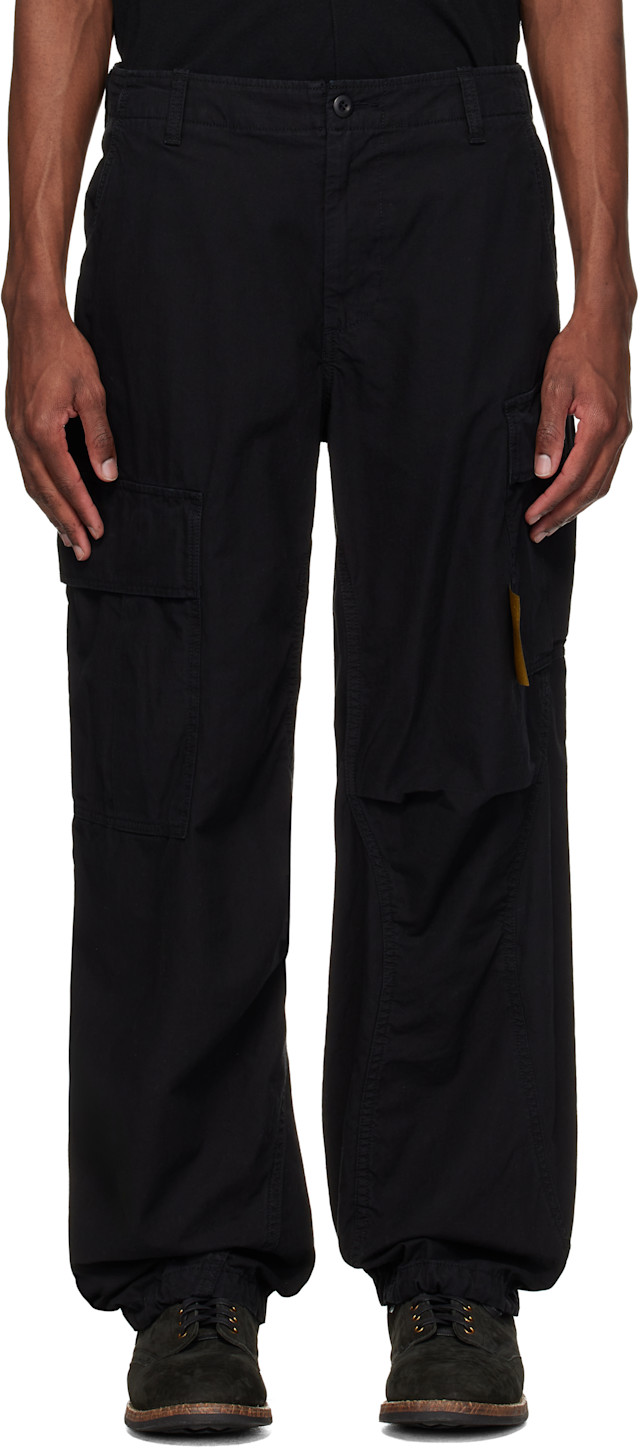 UNDERCOVER: ブラック Dickiesエディション UC1F4507-2 カーゴパンツ