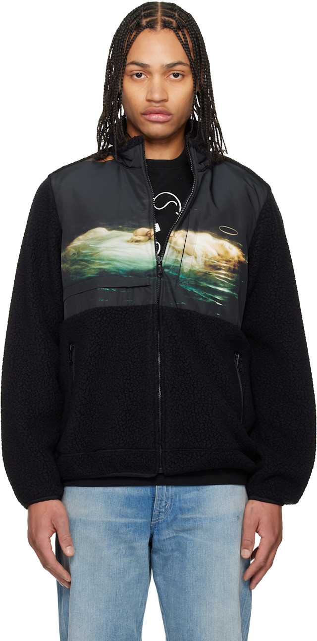 undercover 24aw ウールモッサージャケット UNDERCOVER: SSENSE Exclusive Black UC2E9205 Jacket | SSENSE