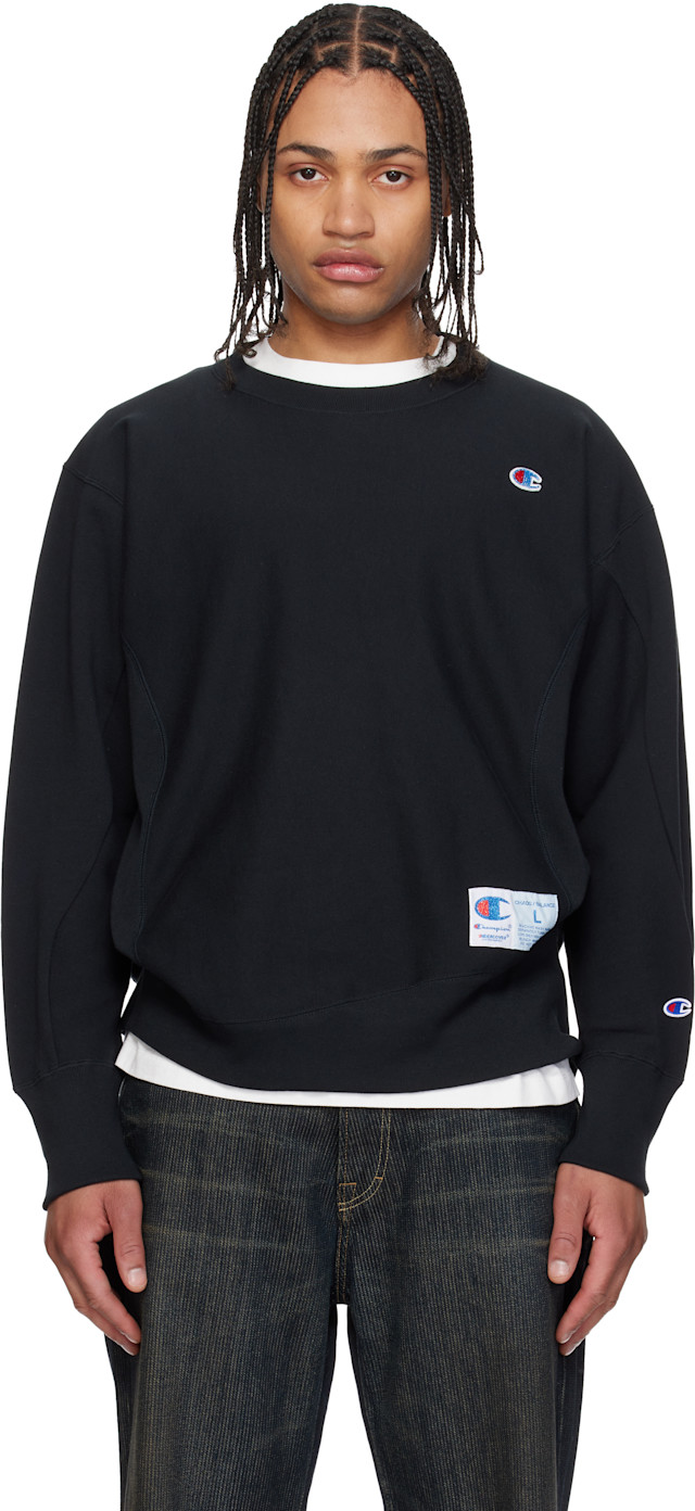 UNDERCOVER: Black Champion Edition UC1F4801 Sweatshirt | SSENSE