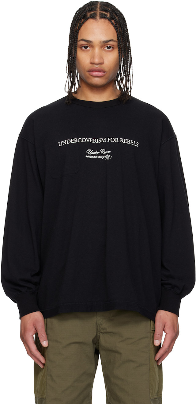 UNDERCOVER: ブラック UP1F4807 Tシャツ | SSENSE 日本