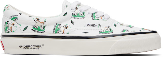 UNDERCOVER: White Vans Edition OTW Era 95 Sneakers | SSENSE Canada