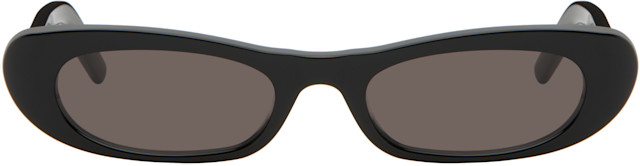 Saint Laurent: Black SL 557 Shade Sunglasses | SSENSE