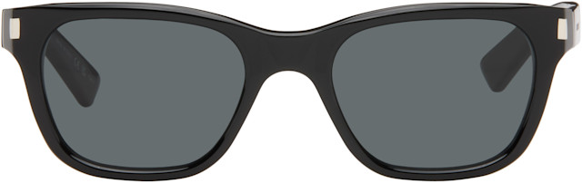 Saint Laurent: ブラック SL 874 サングラス | SSENSE 日本