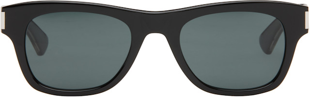 Saint Laurent: Black SL 877 Sunglasses | SSENSE