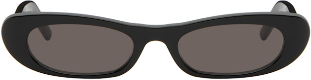 Saint Laurent: Black SL 557 Shade Sunglasses | SSENSE