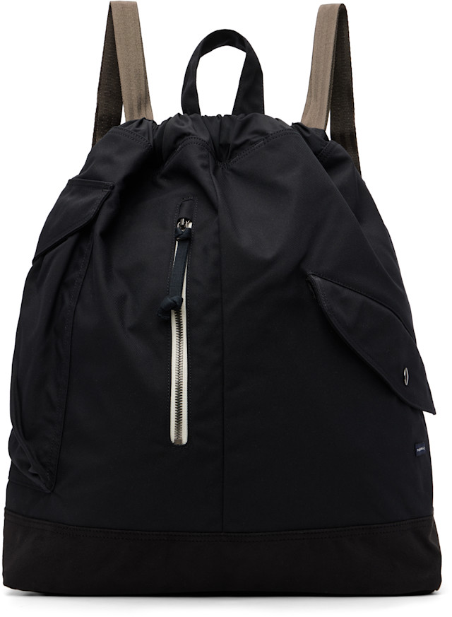 nanamica: Black 2-Way Backpack | SSENSE