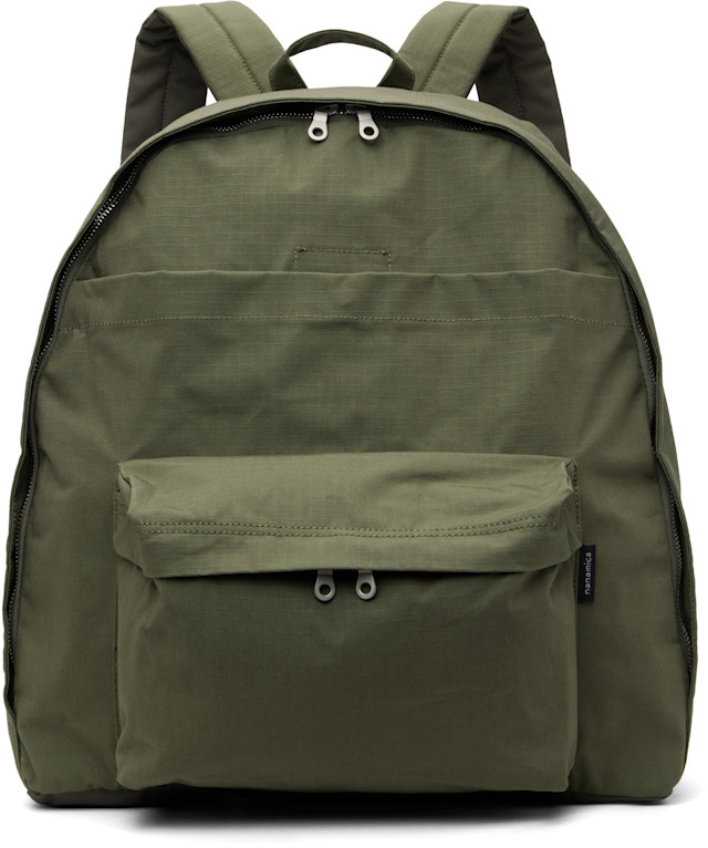 nanamica: Khaki Day Pack Backpack | SSENSE