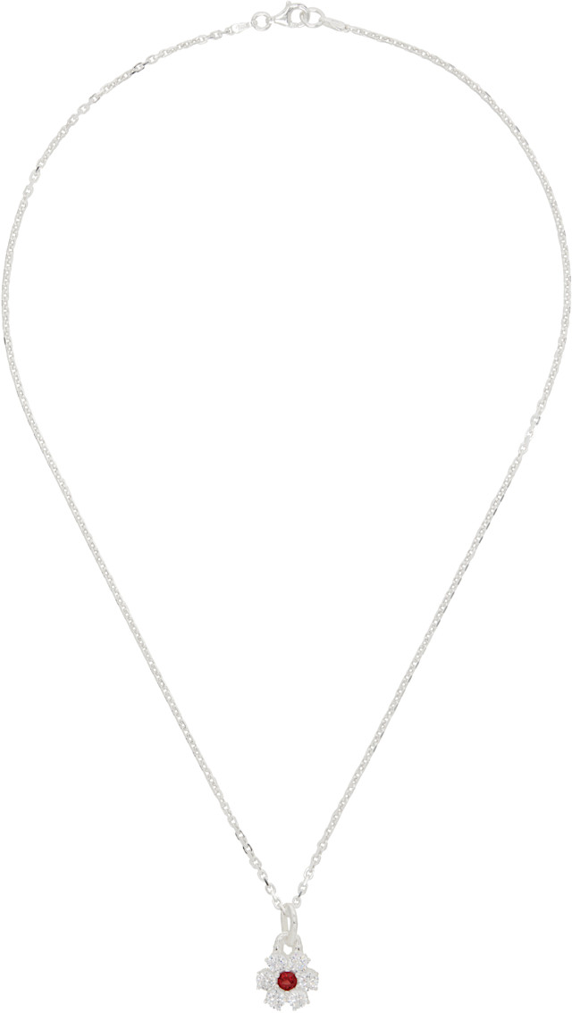 ネックレス Hatton Labs Daisy Pendant Necklace Hatton Labs: Daisy Pendant Necklace | SSENSE