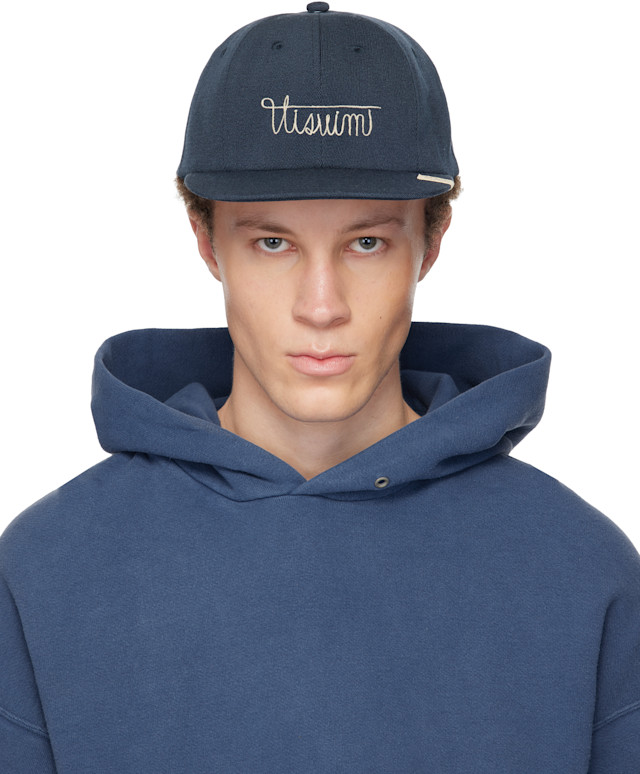 キャップ visvim ict excelsior cap visvim: ネイビー Excelsior II キャップ | SSENSE 日本