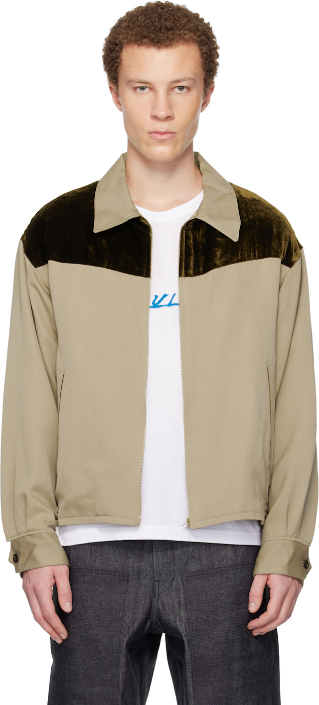 visvim: ベージュ Mayfield Swing ジャケット | SSENSE 日本