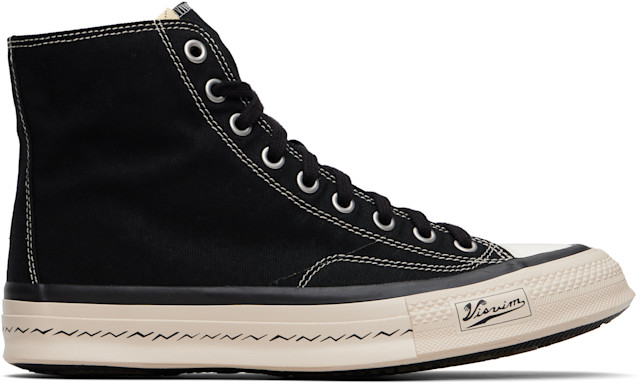 VISVIM SKAGWAY HI G.PATTEN ブラック 27cm visvim: ブラック Skagway Hi スニーカー | SSENSE 日本