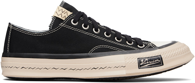 visvim SKAGWAY LO ブラック US8.5 visvim: ブラック Skagway Lo スニーカー | SSENSE 日本
