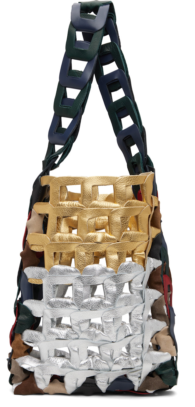 SC103: Multicolor Links Medium Tote | SSENSE