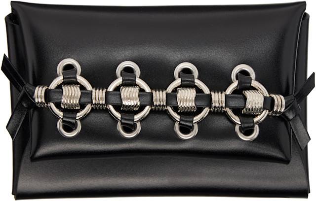 TOGA PULLA トーガ レザー ウォレット 財布 黒 ブラック 中古・古着通販】TOGA PULLA (トーガ プルラ) レザーショルダー
