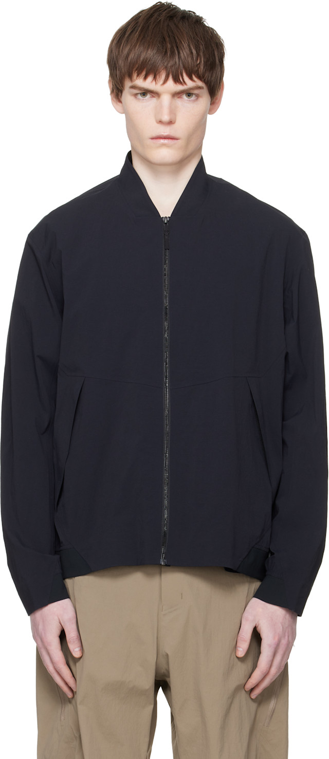 Veilance: Black Diode Bomber Jacket | SSENSE China