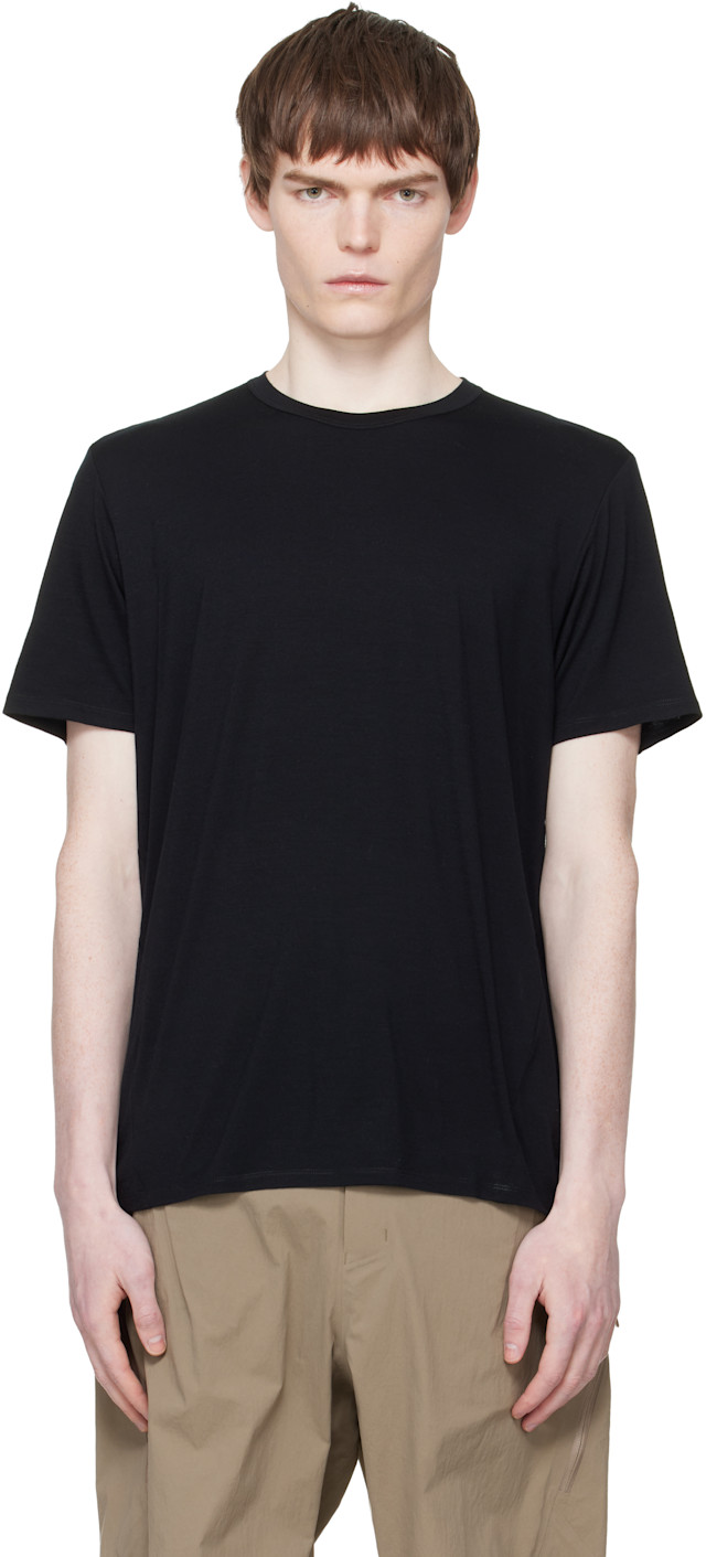 veilance Tシャツ Veilance: ブラック Frame S/S Tシャツ | SSENSE 日本