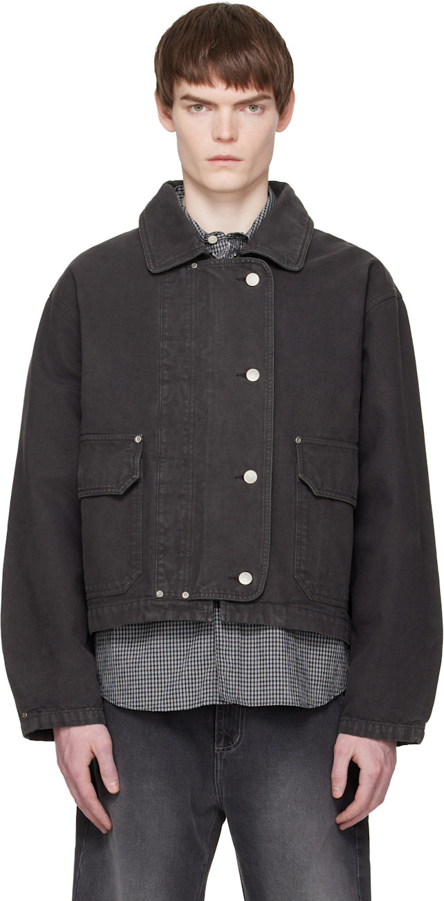 mfpen: Black Courier Jacket | SSENSE