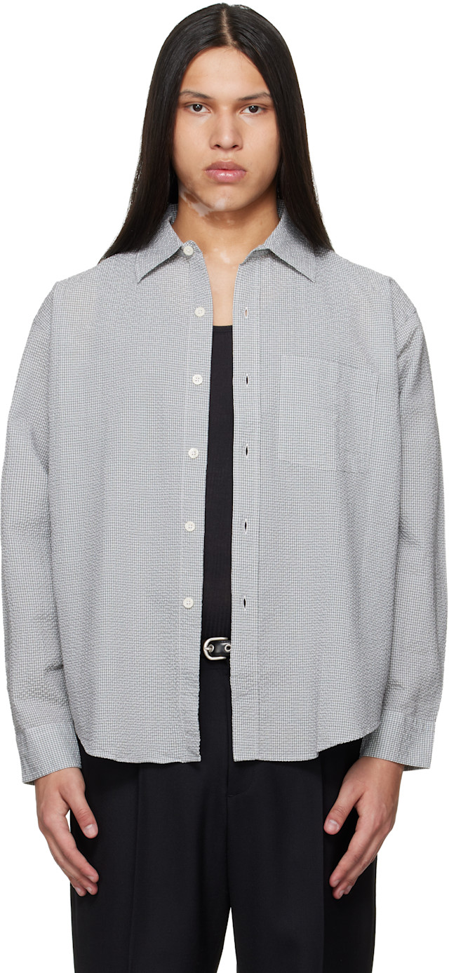 mfpen: Gray Executive Shirt | SSENSE