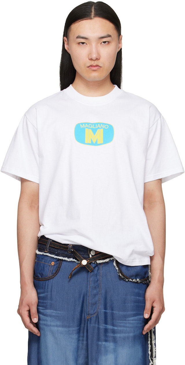 Magliano: White Classic T-shirt | SSENSE