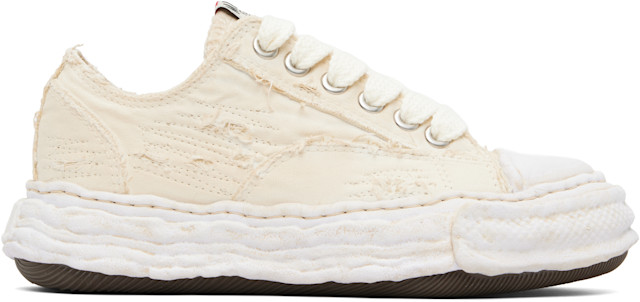 Maison MIHARA YASUHIRO: Off-White 'Peterson23' OG Sole Ripped Overdye ...