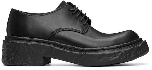 CAMPERLAB: Black Vamanos Derbys | SSENSE