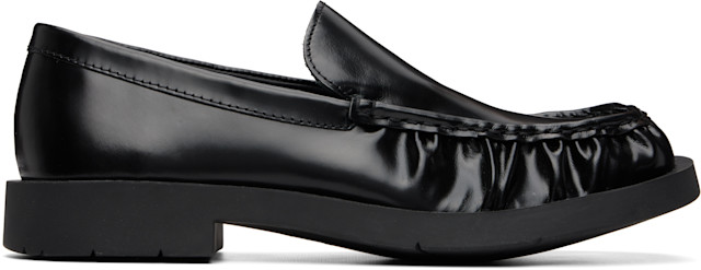 Camper Lab Mil1978 サイズ42 CAMPERLAB: Black MIL 1978 Loafers | SSENSE