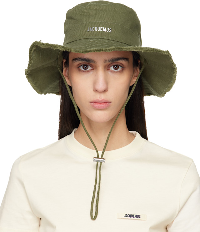 JACQUEMUS: カーキ 'The Artichaut' バケットハット | SSENSE 日本