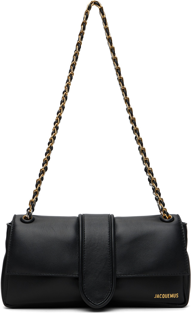 JACQUEMUS: Black 'The Bambino Chaîne' Bag | SSENSE Canada