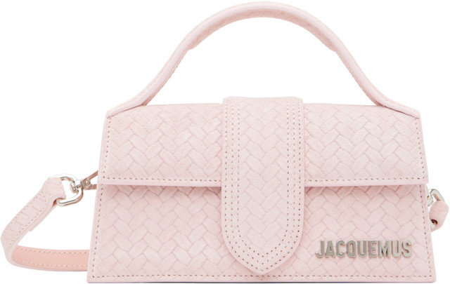 JACQUEMUS: Pink 'The Bambino' Bag | SSENSE