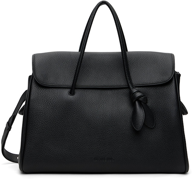JACQUEMUS: ブラック 'The Turismo shopper' キャリーオール トート