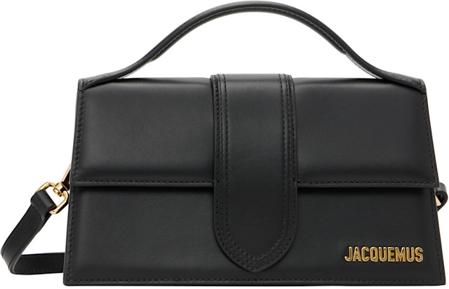 JACQUEMUS: Black Les Classiques 'The large Bambino' Bag | SSENSE