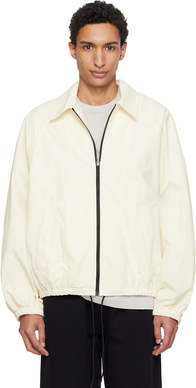 JACQUEMUS: オフホワイト 'The Windbreaker' ジャケット | SSENSE 日本