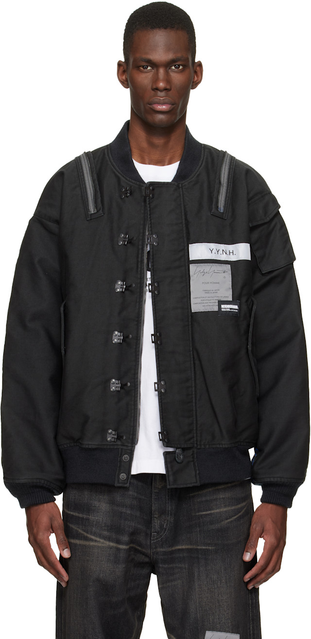 YOHJI YAMAMOTO: Black Neighborhood Edition Mod A-1 Deck Bomber