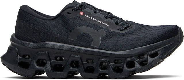 On: Black Cloudmonster 3 Sneakers | SSENSE Canada