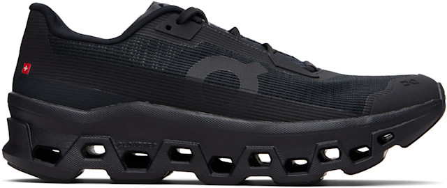 On Running Cloudmonster Void ブラック On: Black Cloudmonster Void Sneakers | SSENSE