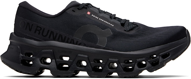 On: Black Cloudmonster 3 Sneakers | SSENSE