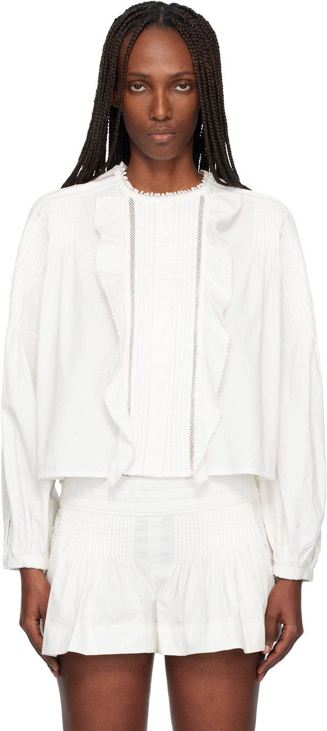 Isabel Marant: White Cubraly Shirt | SSENSE
