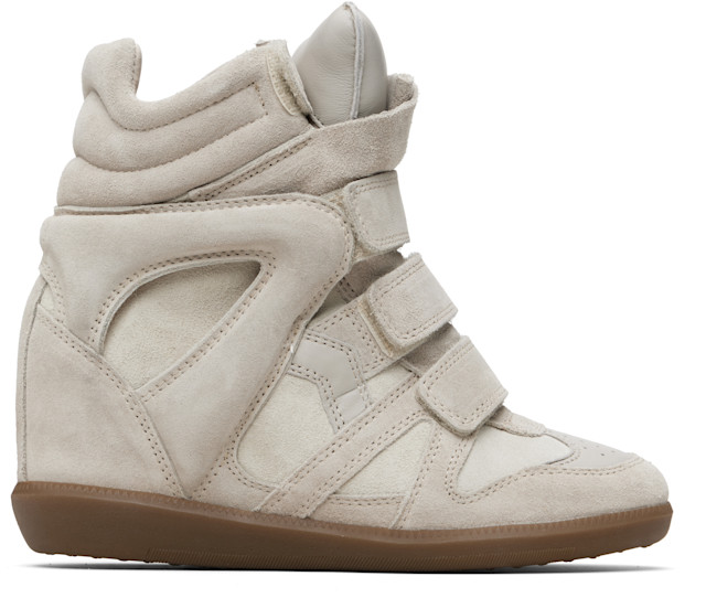 Isabel Marant: Gray Bekett Sneakers | SSENSE