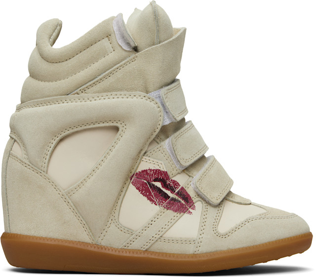 Isabel Marant: Gray Bekett Sneakers | SSENSE