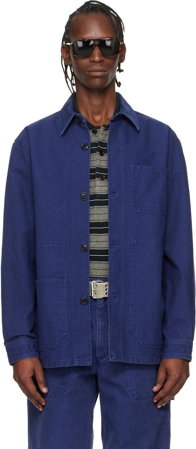 Isabel Marant RICHAOH ナイロンフーディジャケット ブルー Isabel Marant: Blue Ardy Jacket | SSENSE