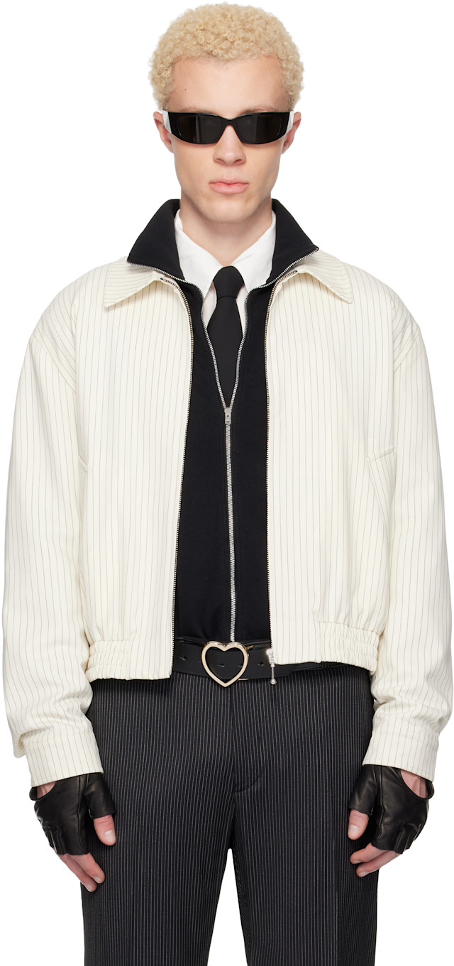 Ernest W. Baker: Off-White Harrington Jacket | SSENSE
