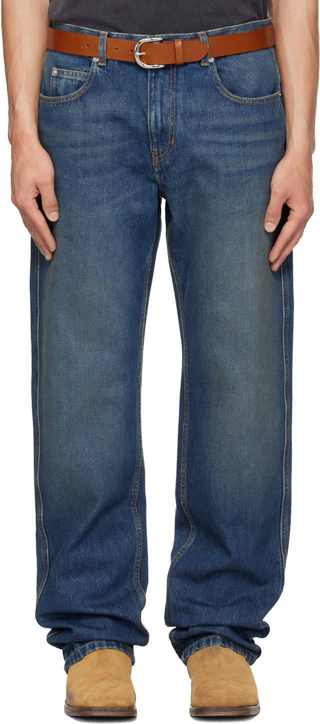 Isabel Marant: Blue Lewys Jeans | SSENSE