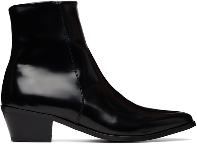 Ernest W. Baker: Black 70's Boots | SSENSE United Kingdom