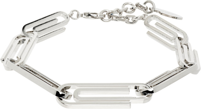 Off-White: Paperclip Chain Bracelet | SSENSE